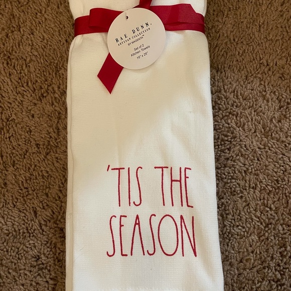 Rae Dun kitchen towel set holidays christmas